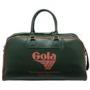 Gola Classics Reynolds Retro 70s Holdall Bowling Bag in Green and Orange Main Photo