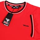 Book GOLA CLASSICS Retro Mens Tipped T-Shirt RED