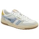 Gola Classics Hawk Women's Trainers in White, Air and Pollen CLB336XE