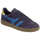 Gola Classics Women's Viper Archive Suede Trainers in Plum and Pacific Main Photo