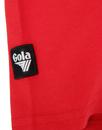 Dunne GOLA CLASSICS 1980's Chest Logo Tee - Red
