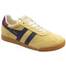 Gola Classics Women's Elan Retro Suede Trainers in Pollen