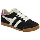 Gola Women's Elan Retro Trainers in Black CLB538BK