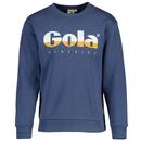 Gola Classics Embroidered Logo Sweatshirt in Navy