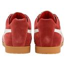 GOLA Harrier Suede Mens Retro 1970s Trainers Red