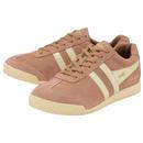 GOLA Harrier Suede Womens Retro 70s Trainers PINK