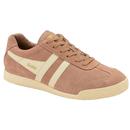 GOLA Harrier Suede Womens Retro 70s Trainers PINK