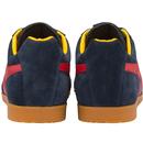 GOLA Harrier Suede Mens Retro 70s Trainers (N/R/S)