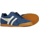 Harrier Suede GOLA Mens Retro 70s Trainers in Ink