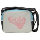 Gola Micro Redford Retro 70s Shoulder Bag in White/Chalk Pink/Powder Blue