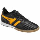 Gola Performance Ceptor TX Retro Football Trainers in Black/Sun GMA012BY
