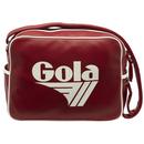 Redford GOLA Retro 70s Sports Shoulder Bag Red