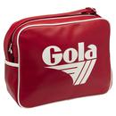 Gola Classics Redford Messenger Bag in Deep Red/White CUB901DR