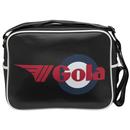 Gola Classics Redford Mod Target Messenger Bag in Black
