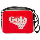 Gola Redford Retro Shoulder Bag in Red/Black/White CUB901RP