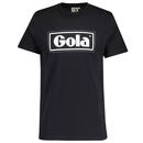 Gola Classics Retro 90s Text Box T-shirt in Black