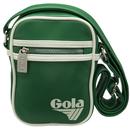 Gola Classics Washington Crossbody Mini Bag in Bottle Green/White CUB976NF