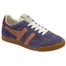 Gola Women's Elan Retro Trainers in Plum 