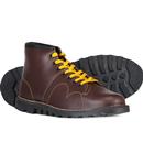 Grafters Retro Mod Smooth Leather Monkey Boots (W)