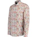 Guide London Vintage Multi Floral Print L/S Shirt