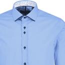 Guide London Panelled Collar End On End LS Shirt S