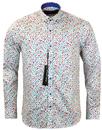 Psychedelic Stars GUIDE LONDON Retro 60s Mod Shirt