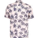Guide London Retro 50s Tropical Palms S/S Shirt P
