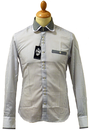 Trevor JEKYLL & HYDE Retro 60s Mod Pinstripe Shirt