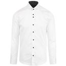 GUIDE LONDON 60s Mod Stitch Collar Smart Shirt (W)