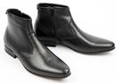 Stallings H by HUDSON 60s Mod Brogue Chelsea Boots