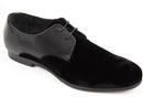 Robbins H by HUDSON Retro Velvet & Leather Shoes