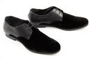 Robbins H by HUDSON Retro Velvet & Leather Shoes