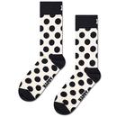 +Happy Socks 3 Pack Black & White 2Tone Gift Set 