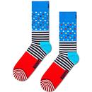 +Happy Socks 4 Pack Spots & Stripes Gift Set 