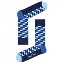 + Filled Optic HAPPY SOCKS Retro 3D Cube Socks NB
