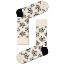 +Happy Socks Retro Pets Socks Gift Set Black/Ecru