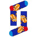 Happy Socks x The Rolling Stones Tumbling Stripe Licks Socks