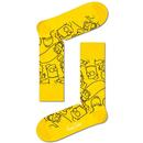 +Happy Socks The Simpsons  4 Pack Gift Set
