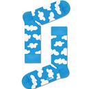 happy socks mens clouds socks blue white