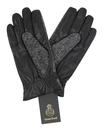 GIBSON LONDON Harris Tweed Herringbone Gloves GREY