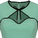 Casey Hell Bunny 50s Vintage Bolero Midi Dress 