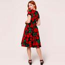 Dolce Vita Hell Bunny Retro 50s Flare Doll Dress