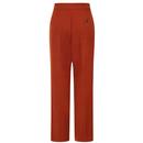 Ginger HELL BUNNY Retro Wide Leg Swing Trousers