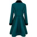 Harper Hell Bunny Retro 50s Vintage Dress Coat