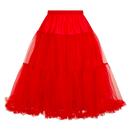 Hell Bunny Polly Petticoat Crinoline Red