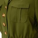 Ravenwood HELL BUNNY Retro 1940s Cropped Jacket 