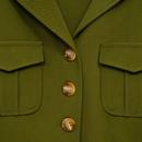Ravenwood HELL BUNNY Retro 1940s Cropped Jacket 