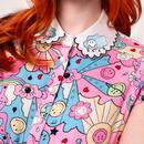 Hell Bunny x Smiley® Originals Loulou 70s Blouse 