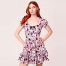 Hell Bunny x Smiley® Originals Robbie Mini Dress