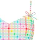 Suzon Hell Bunny Rainbow Gingham Retro 50s Dress